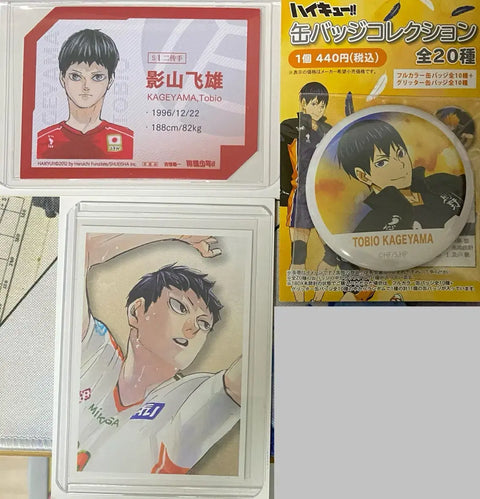 Haikyu!! Original Art Photocard Memory Snap Kageyama Tobio