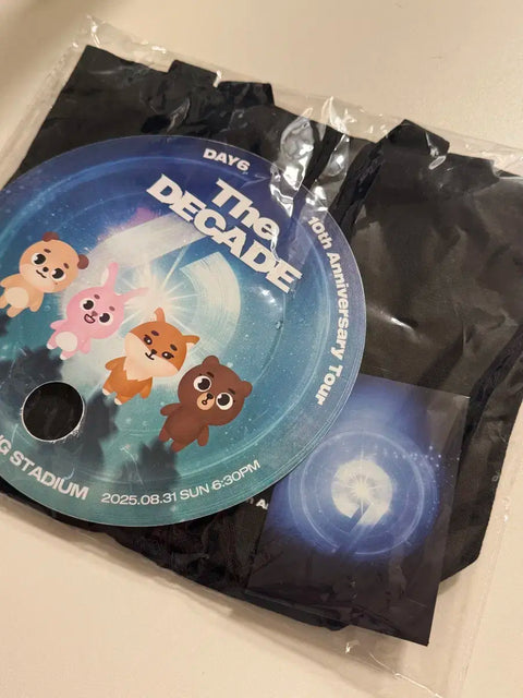 DAY6 Goyang Concert 10th Anniversary Concert First Day Entrance Kit