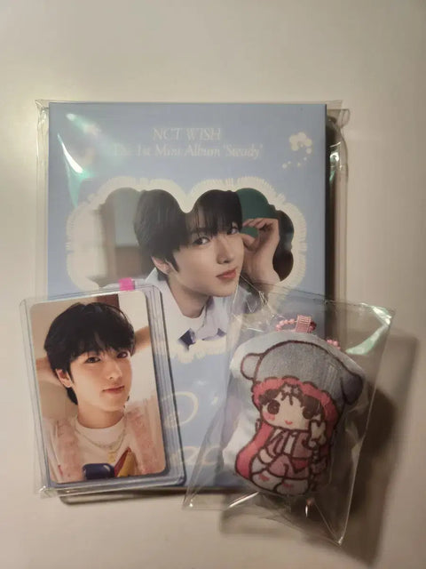 NCD Wish Sakuya Steady Postcard Set, Cushion Keyring
