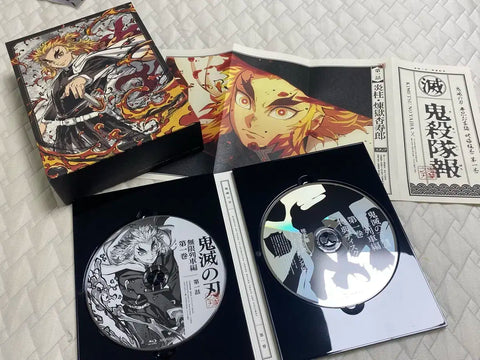 Demon Slayer: Kimetsu no Yaiba Mugen Train Blu-ray Color Paper. Memorial Board.