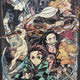 Demon Slayer: Kimetsu no Yaiba Mugen Train Blu-ray Color Paper. Memorial Board.