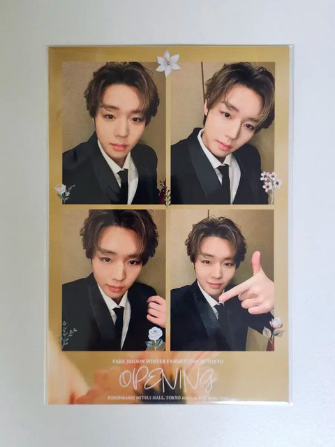 Park Jihoon Tokyo Fan Meeting MD Life Four Cuts