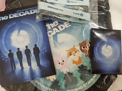 DAY6 10th Anniversary Concert Admission Kit + Made Zone Special Gift Bundle