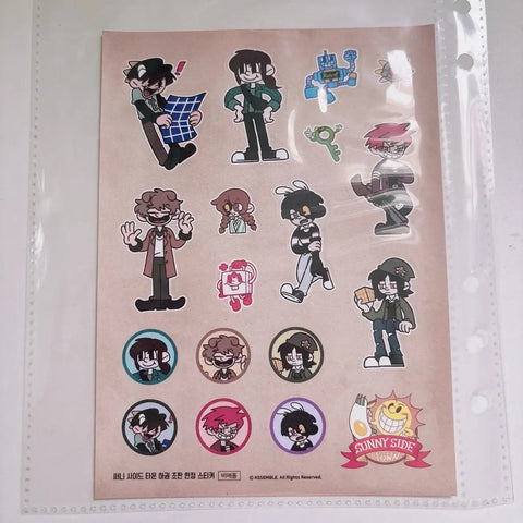 Sleepground Pixellee Sunny Side Town Sst Special Edition Bonus Sticker