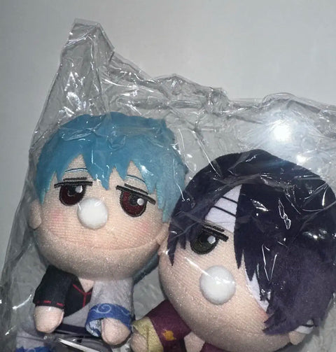 Gintama Baby Nui Sakata Kintoki + Shinsuke Doll Chibi Nui