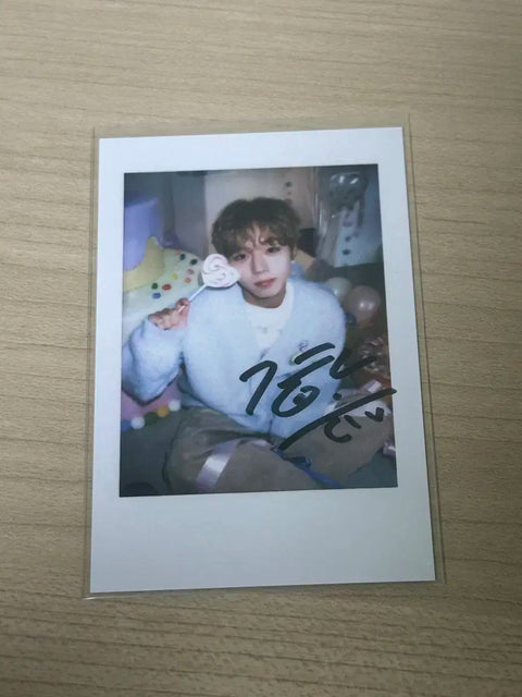 Park Jihoon Polaroid