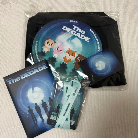 DAY6 10th Anniversary Goyang First Concert Entrance Gift + Made Zone Gift