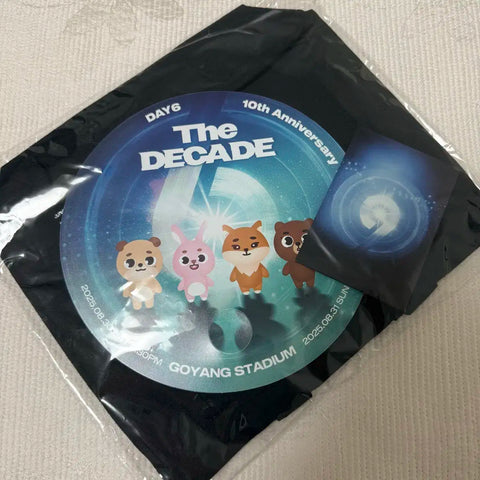 DAY6 10th Anniversary Goyang First Concert Entrance Gift + Made Zone Gift