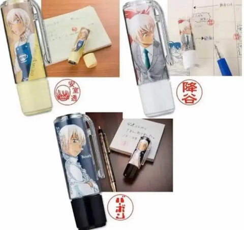 Detective Conan Amuro Furuya Seal Stamp Sunday Special Gift Goods