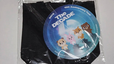 DAY6 Goyang Concert 10th Anniversary Concert Admission Gift Bag + Fan