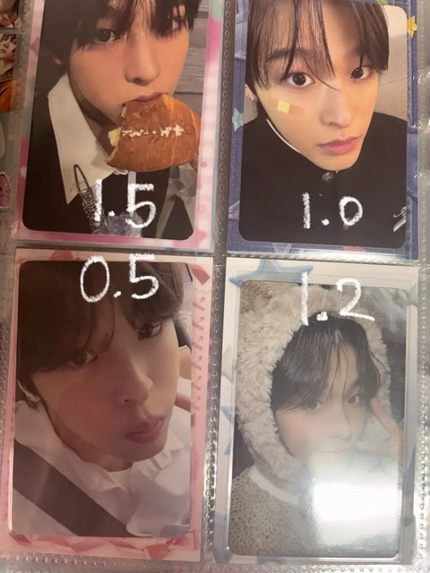 NCT Wish Sion Riku Yuushi Sakuya Trading Card WTS Wish
