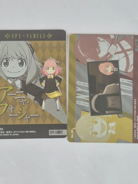 Spy x Family Anya & Yor Forger Clear Card