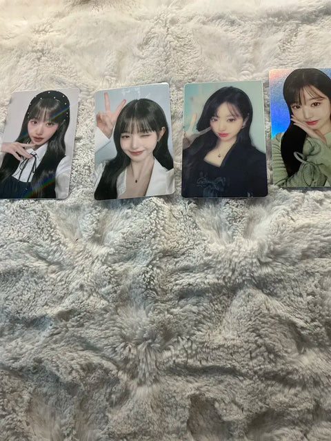 IVE Wonyoung Papa John's photocard for sale, 4 pcs
