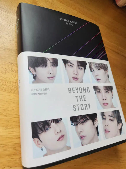 Selling BTS Beyond The Story 10th Anniversary Commemorative Book.