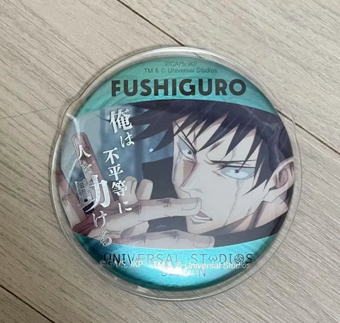 Jujutsu Kaisen Fushiguro Megumi Universal Studios Can Badge