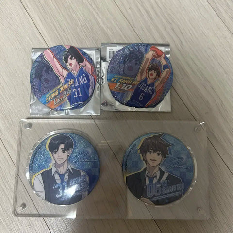 Gapta Garbage Time Pop-up Sung Jun-soo Ki Sang-ho Can Badge