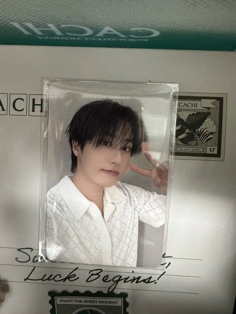 Stray Kids Han broadcast photocard week 2 transfer