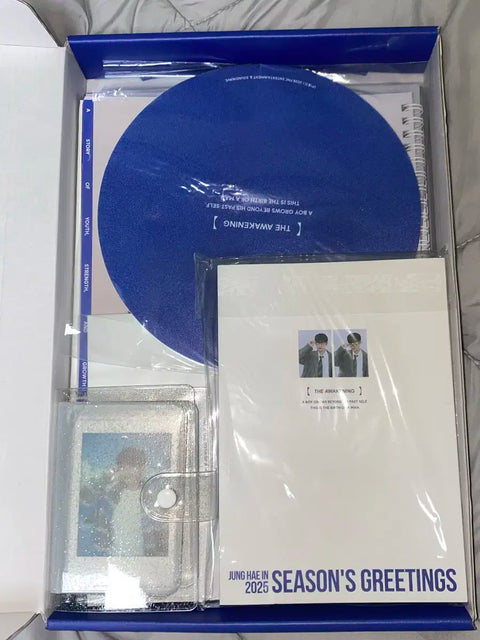 Jung Hae In 2025 Season's Greetings Sig Goods Photocard Polaroid Poster, etc. All together