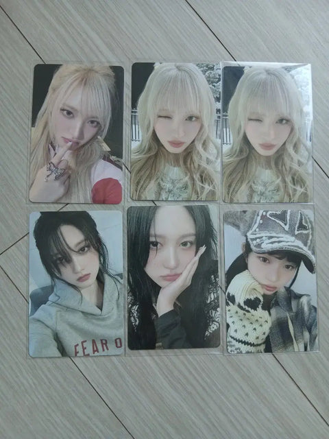 급처,폭덤,일괄) 아이브 엠파시 앨포6장 일괄 
Emergency sale, huge discount, all together) Ive Empathy album photocard 6pcs all together