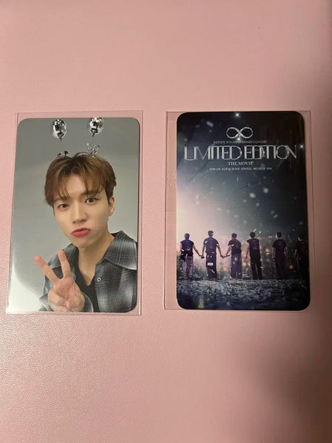 Infinite Woohyun Nam Woohyun Sing-along Special Gift Photocard CGV Limited Edition Transfer