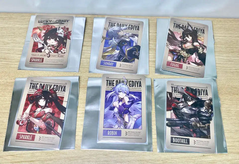 Honkai Star Rail Ediya Collaboration Photocards Bundle