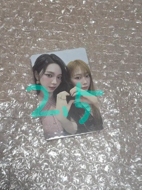 Karina Giselle Unit Photocard Audiz Warner Music Drama Photocard