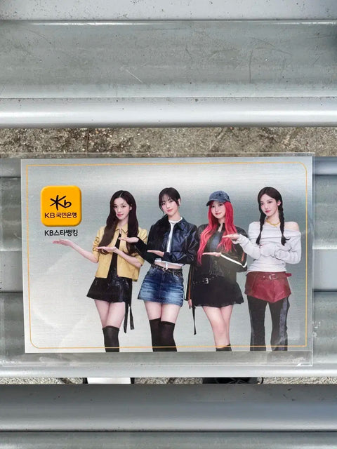 aespa concert KB Kookmin Bank horizontal group postcard photocard transfer