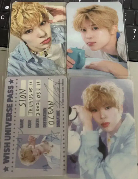 NCT Wish Sion signature set (including特典) for sale.