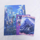 Project Sekai PASH(A) Schwarz Wafer Poster Memo Stand Book Cover Bundle