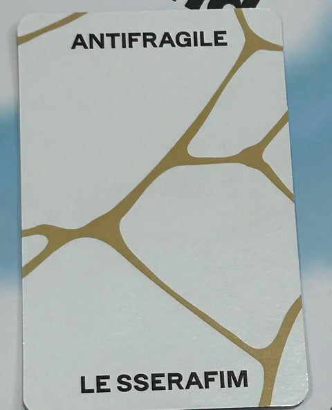 LE SSERAFIM ANTIFRAGILE Kim Chaewon photocard