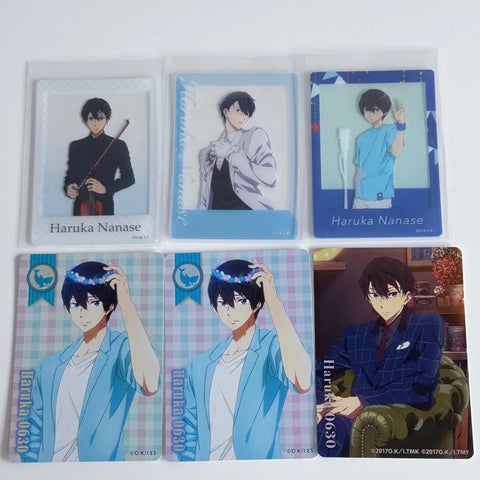 Free Haruka Cheki-style Clear Card Birthday Kira Kira Art Card