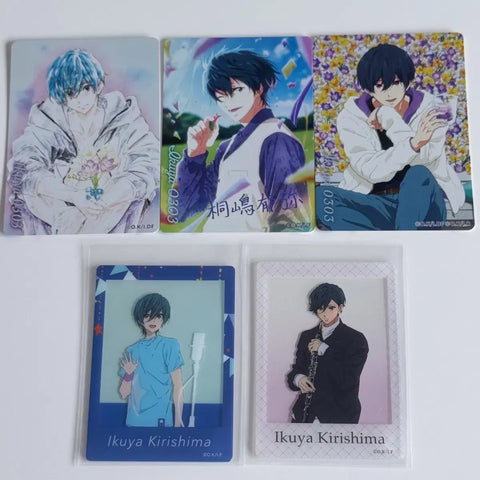 Free Ikuya Cheki-style Clear Card Glitter Art Card