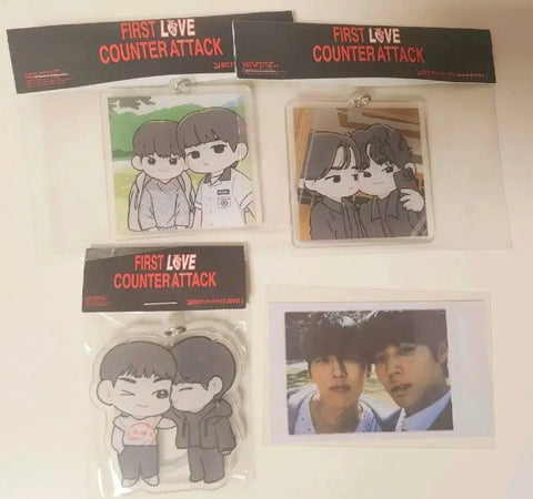 Weak Hero Suho Sieun Cafe Acrylic Keyring Trading Card Lucky Draw