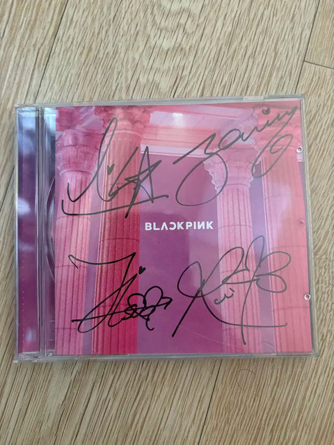 BLACKPINK Autographed CD (Not for Sale/Promotional Item)