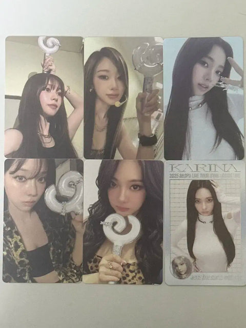 Selling aespa Newsbong photocard + concert MD as a bundle.