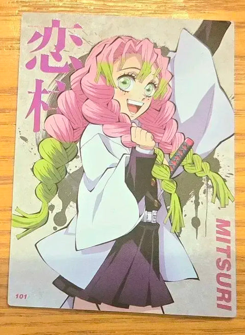 Demon Slayer Collectible Card Mitsuri Profile