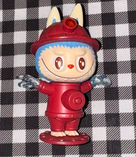 Pop Mart Labubu Clumsy Operation Fire Hydrant Figure