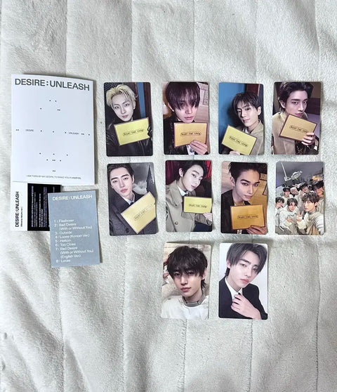 ENHYPEN ENHYPEN Desire Unleash Sunghoon Set Weverse Album Photocard Transfer
