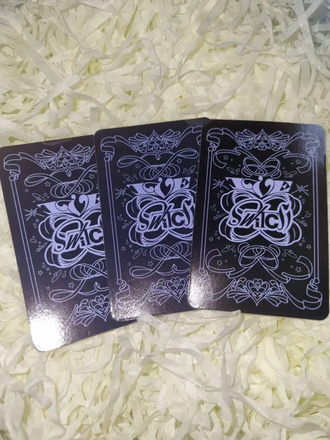 IVE lenticular photocard transfer
