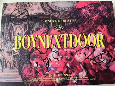 급처)) BOYNEXTDOOR Autographed Album for Sale
