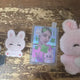 (Batch) ITZY Yuna unofficial 10cm doll Shin Bbogeul Soundwave Born to Be photocard