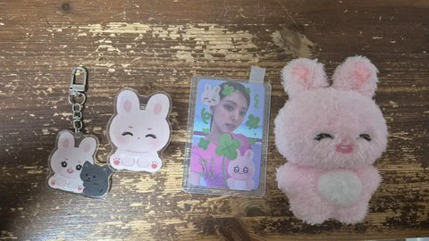 (Batch) ITZY Yuna unofficial 10cm doll Shin Bbogeul Soundwave Born to Be photocard