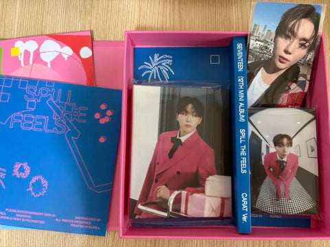SEVENTEEN Kyobo Bookstore Seungkwan Spill the Feels Carat Version