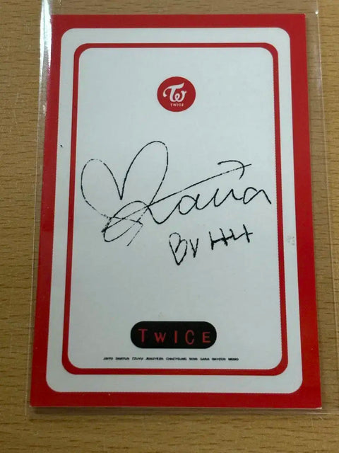 Twice Sana photocard