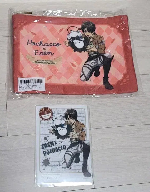 Attack on Titan Eren Sanrio Collaboration Pouch