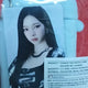Concert photocard keyring