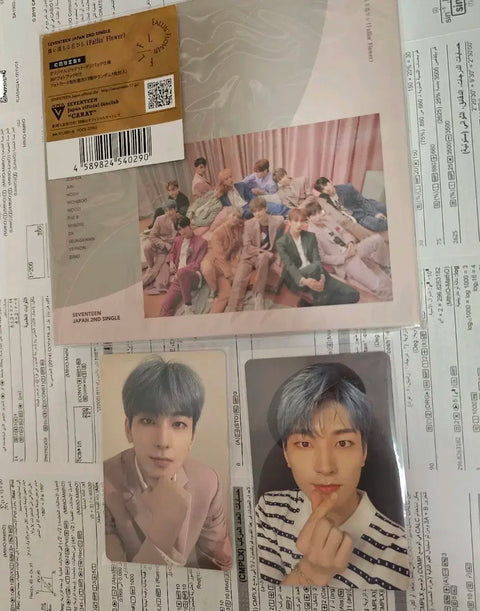 Seventeen Follow Follow B Team + Follow Follow Wonwoo photocard 2pc bulk transfer