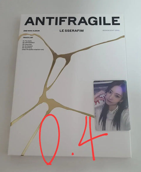 Antifragile album for sale, complete set, includes photocard 0