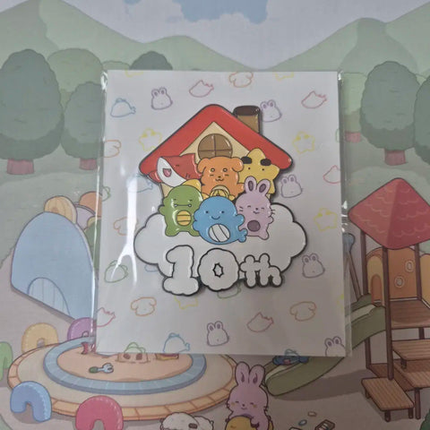 Selling Sleepground's 10th Anniversary Unopened Badge