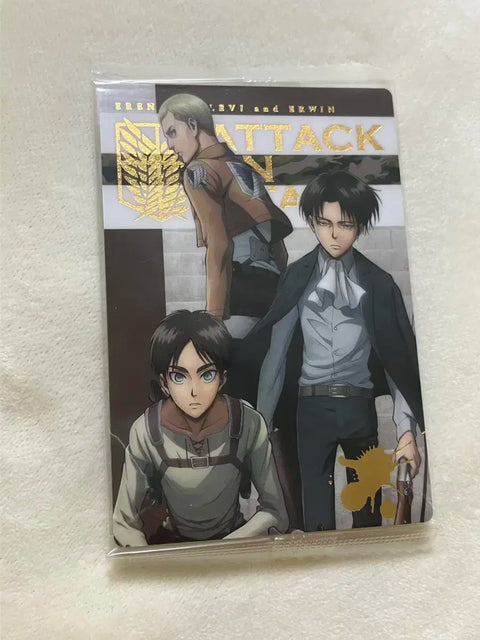 Attack on Titan Levi Erwin Eren Card